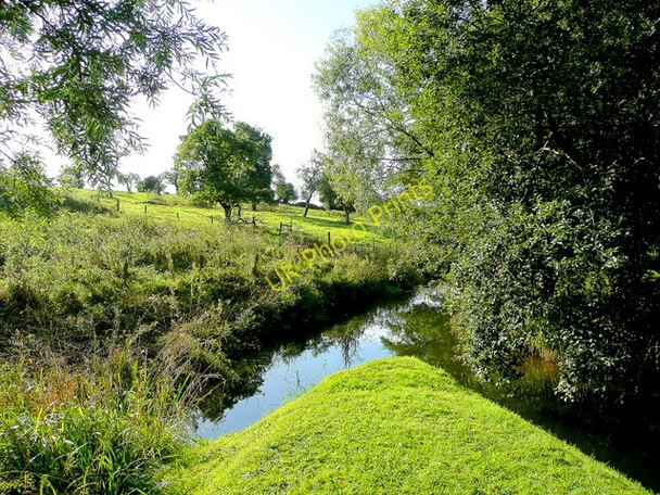 Photo 6"x4" River Isbourne at Hinton on the Green Hinton on the Green c2009