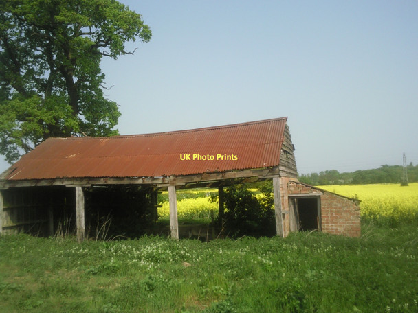 Photo 6"x4" Derelict barn between Pilsgate and Stamford Pilsgate c2011