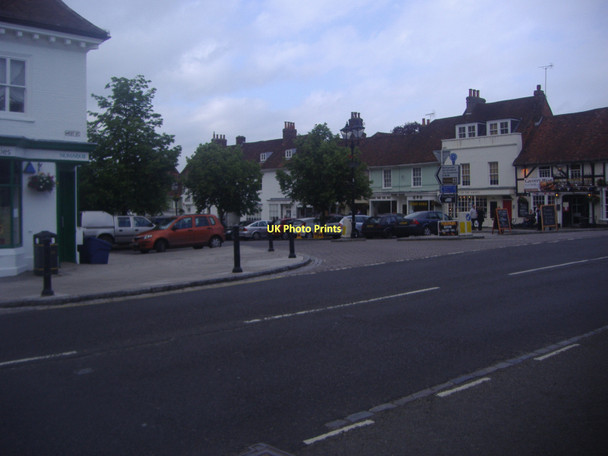 Photo 6"x4" Shops in the centre of New Alresford New Alresford c2011