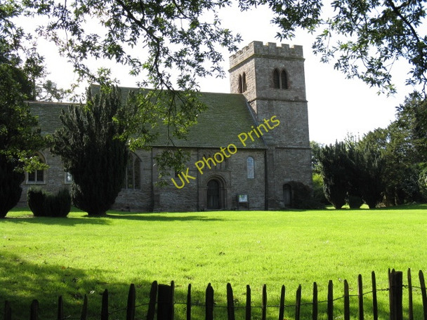 Photo 6"x4" Bockleton Church From The Lane Bockleton c2009