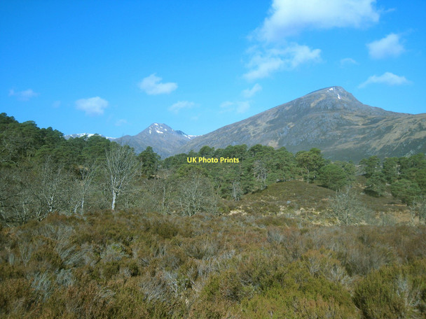 Photo 6"x4" Sgurr na Lapich from Allt Garbh, Glen Affric Sg\u00f9rr na Lapaich\/NH1524 c2011
