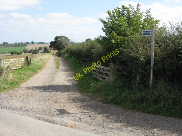 Photo 6"x4" Bridleway Near Hill Farm Kyre Green c2009