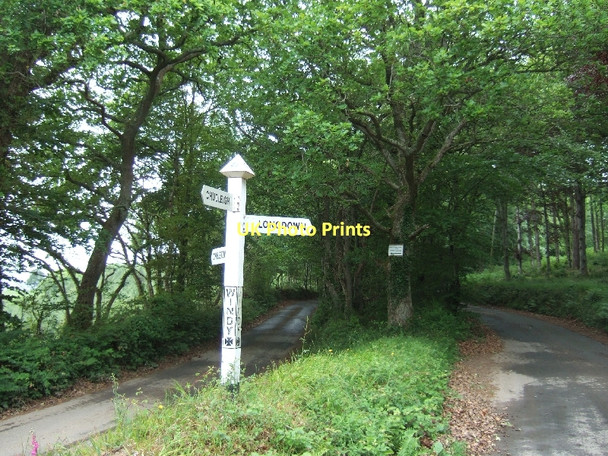 Photo 6"x4" Windy Cross Dunchideock c2011