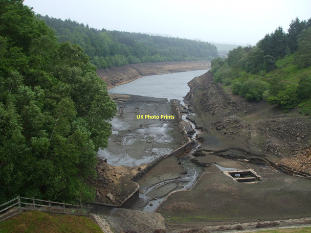 Photo 6"x4" Brownhill Reservoir Holmbridge c2011