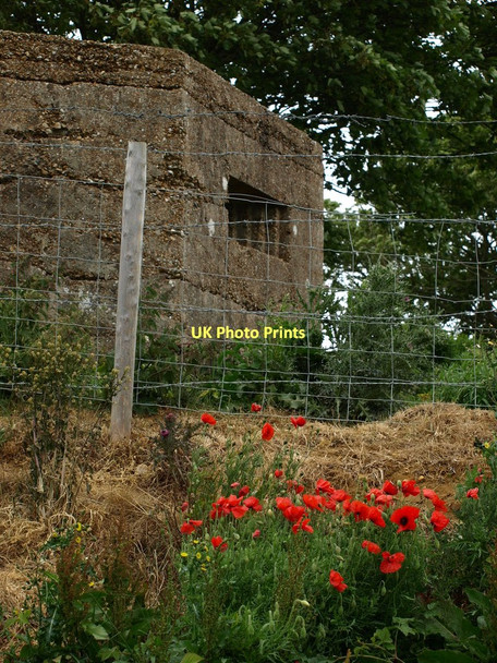 Photo 6"x4" Yet another Pill Box Folkestone c2011