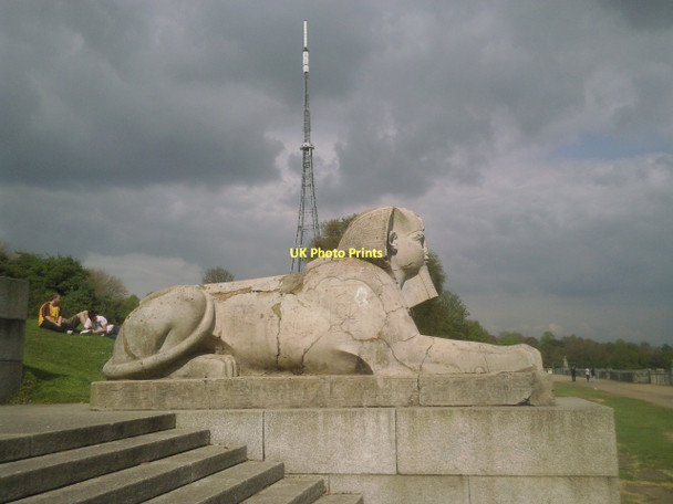 Photo 6"x4" Sphinx at Crystal Palace Penge c2011