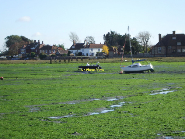 Photo 6"x4" Bosham Harbour at low tide Bosham c2007