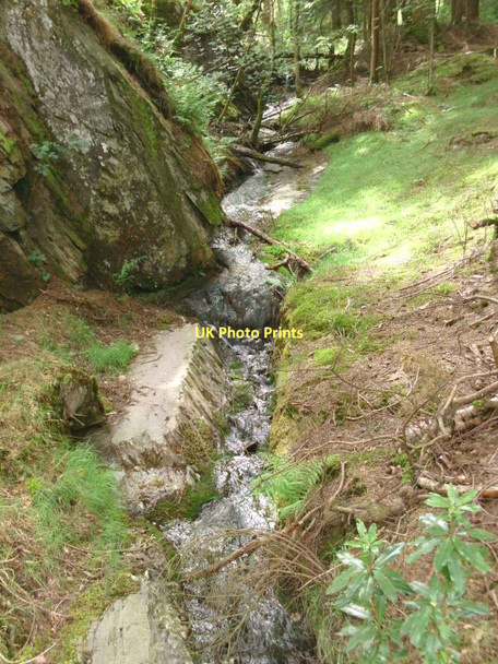 Photo 6"x4" Nant Gwyllt brook Elan Village c2011