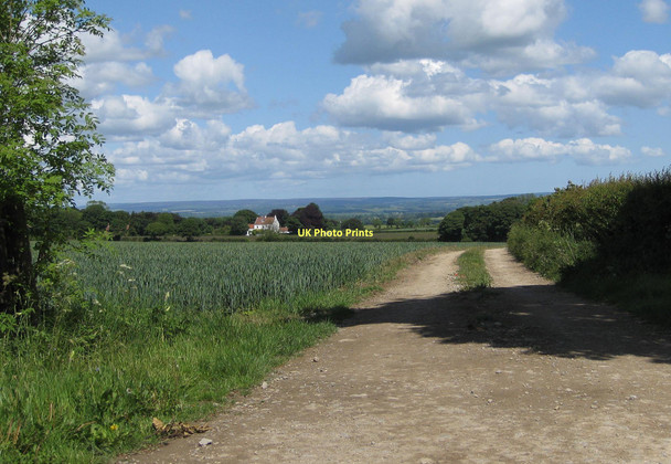 Photo 6"x4" Track near Close Farm Malton\/SE7871 c2011