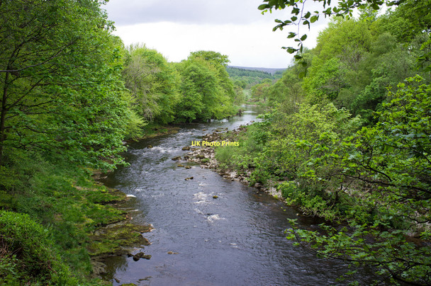 Photo 6"x4" River Wharfe, west of The Strid Storiths c2011