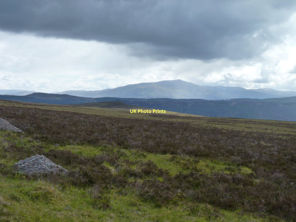 Photo 6"x4" Moorland in Glen Bruar Creag Bhagailteach c2011