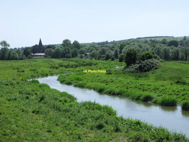 Photo 6"x4" Cuckmere River north of Alfriston Winton\/TQ5203 c2011