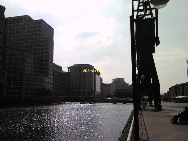 Photo 6"x4" Looking towards Canary Wharf from West India Quay Poplar\/TQ3780 c2011