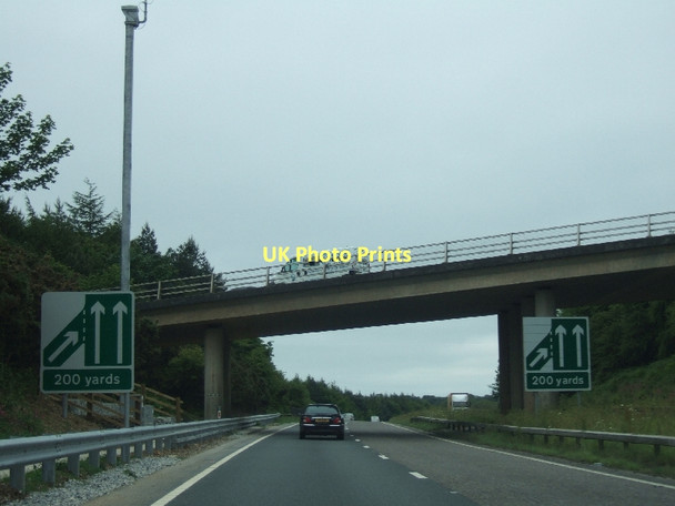 Photo 6"x4" Carminow Cross bridge over the A30 Bodmin c2011