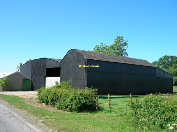 Photo 6"x4" Farm buildings, Tuiffit Manor Little Barugh c2011