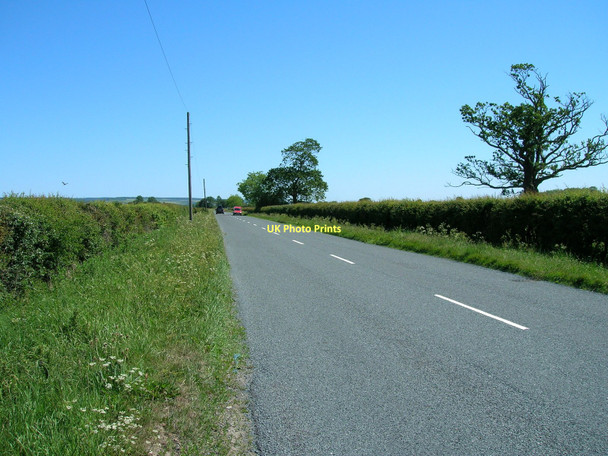 Photo 6"x4" Kirby Misperton Road towards Pickering Kirby Misperton c2011