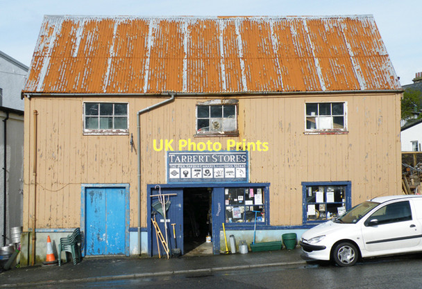 Photo 6"x4" Tarbert Stores Direcleit c2011