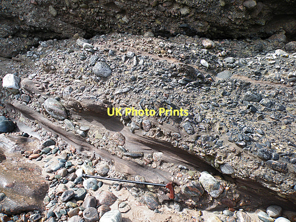 Photo 6"x4" Permo-Triassic Conglomerate Aiginis c2011