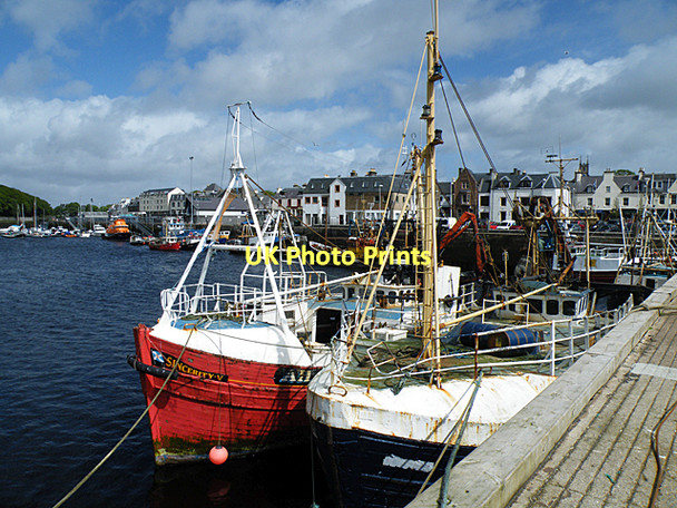 Photo 6"x4" Inner Harbour Stornoway\/Ste\u00f2rnabhagh c2011