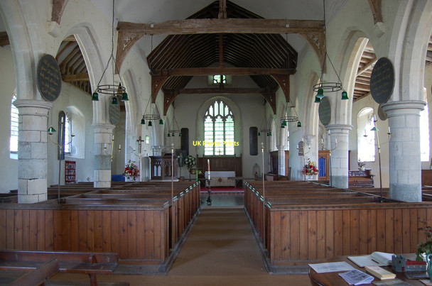 Photo 6"x4" Interior of Snargate Church Snargate c2011