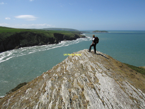 Photo 6"x4" Summit of Foel y Mwnt Y Ferwig c2011
