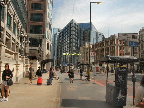 Photo 6"x4" Bishopsgate, near Liverpool St. Station London c2011