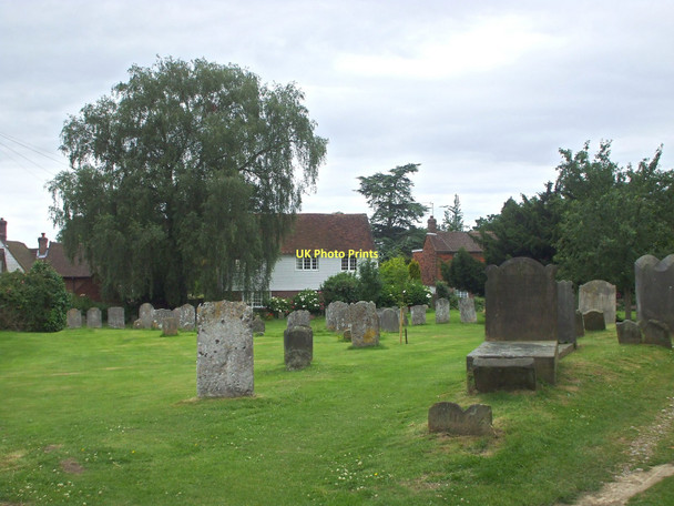 Photo 6"x4" Mayfield churchyard, East Sussex Coggins Mill c2008