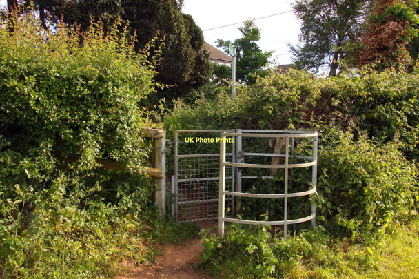 Photo 6"x4" Kissing gate to Gidley Way Littleworth\/SP5805 c2011