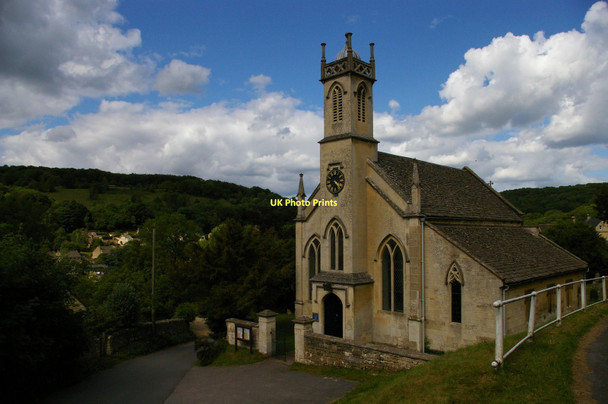 Photo 6"x4" Sheepscombe: church of St John the Apostle Sheepscombe c2011