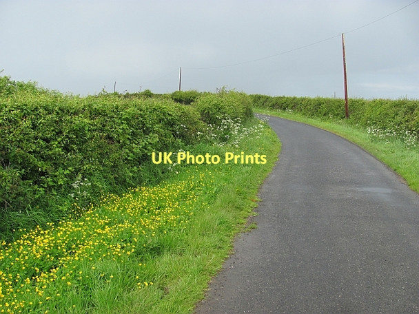 Photo 6"x4" Minor road by Woodside Bowsden c2011