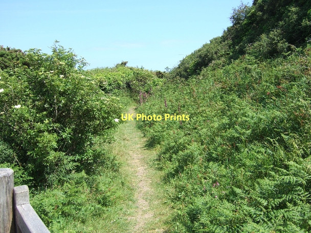 Photo 6"x4" The Bulwark earthwork at the Dodman Penare c2011