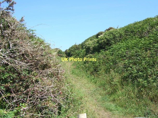 Photo 6"x4" The Bulwark on the Dodman Penare c2011