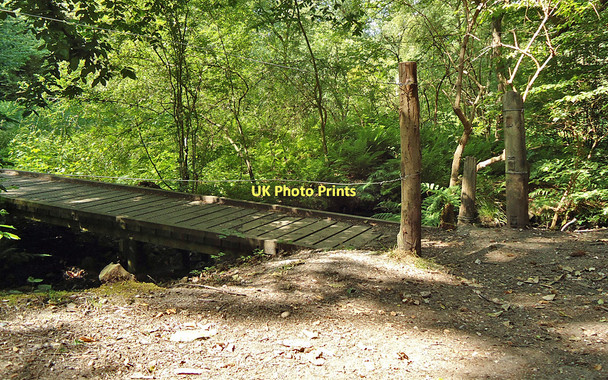 Photo 6"x4" Over bridge to Post 3 Danbury\/TL7705 c2011