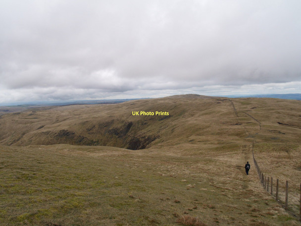 Photo 6"x4" On Pumlumon Fawr Llyn Llygad Rheidol c2011