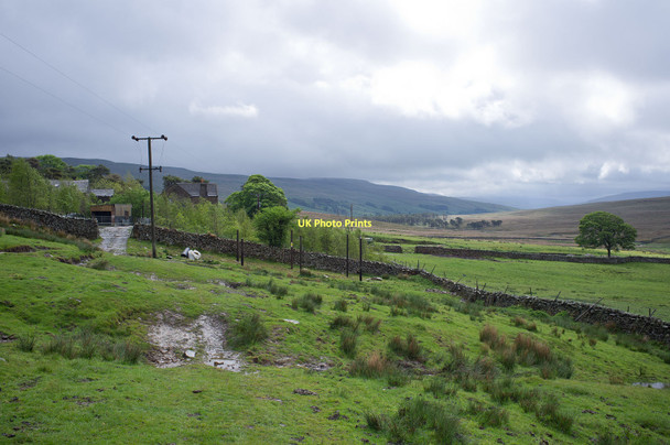 Photo 6"x4" View of Oughtershaw from Swarthgill Oughtershaw c2011