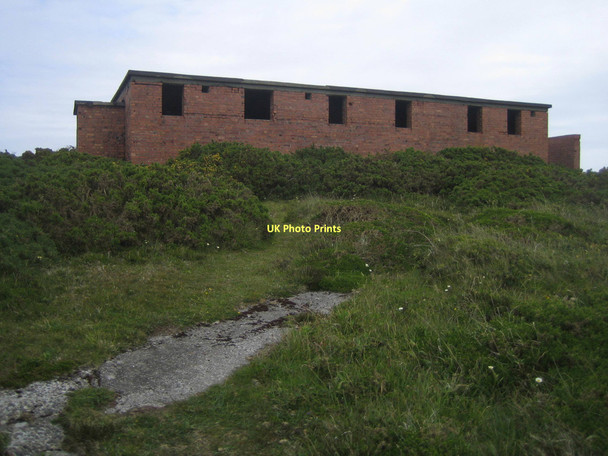 Photo 6"x4" Defunct military building above Porth Maenmelyn Trefasser c2011