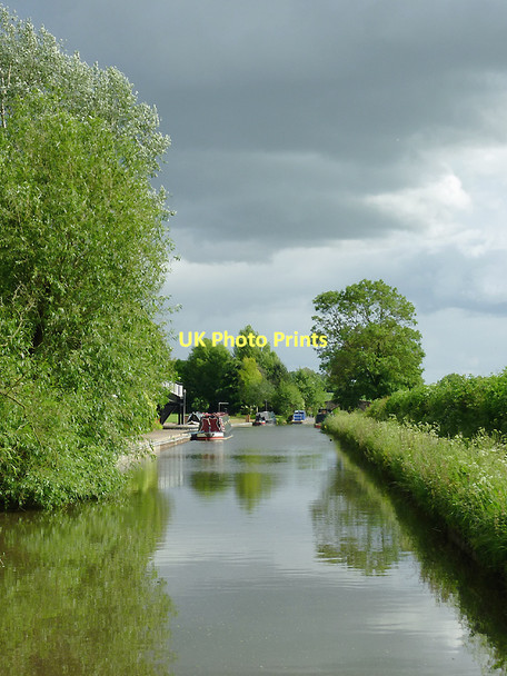 Photo 6"x4" Staffordshire and Worcestershire Canal south-east of Stafford Wildwood c2011