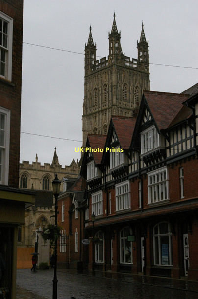 Photo 6"x4" Gloucester Cathedral down College Street Gloucester c2011