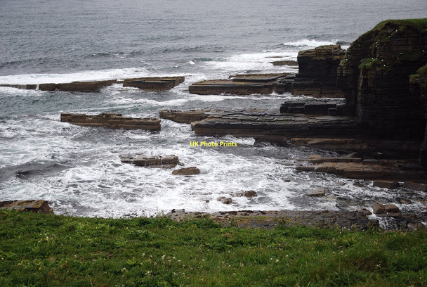Photo 6"x4" Auckengill Coastal Scenery Nybster c2011