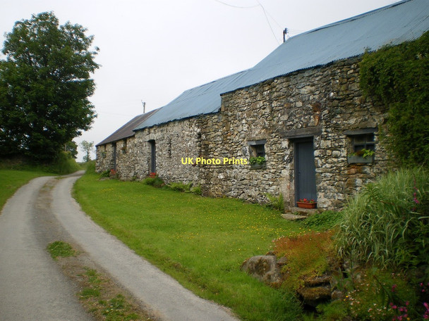 Photo 6"x4" Stone barns at Glynmaen Farm Penygroes\/SN1535 c2011