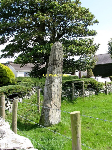 Photo 6"x4" The Long Stone at Carrownacaw, Raholp, Co Down Saul\/J5046 c2011