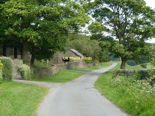 Photo 6"x4" Harewood Road towards Cathole Farm Nether Loads c2011