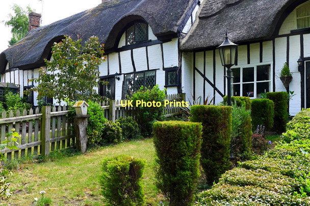 Photo 6"x4" Cottages, Alameda Road, Ampthill Ampthill c2011