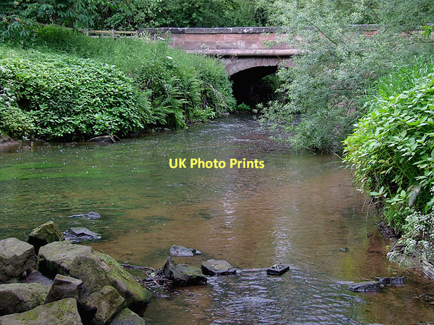 Photo 6"x4" River Churnet at Cheddleton, Staffordshire Churnet Grange c2011