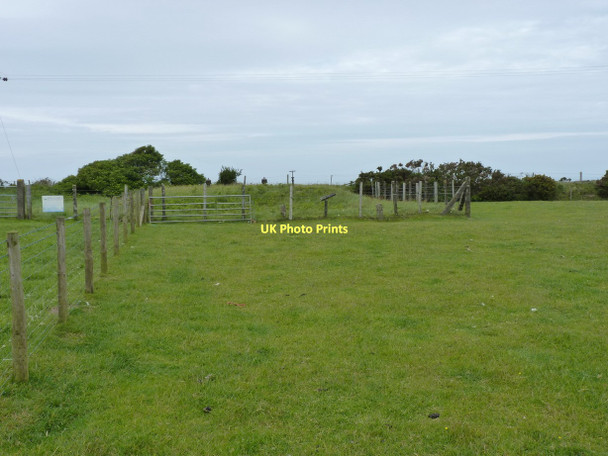 Photo 6"x4" Reservoir above Gwbert Gwbert c2011