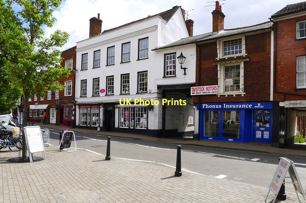 Photo 6"x4" Entrance to Kings Arms Yard, Church Street, Ampthill Ampthill c2011