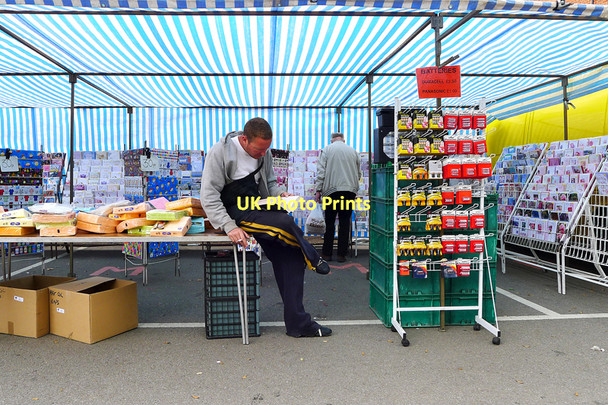 Photo 6"x4" Ampthill Market, off Church Street, Ampthill Ampthill c2011