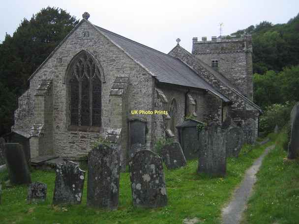 Photo 6"x4" St Brynach's church, Nevern Nevern\/Nanhyfer c2011