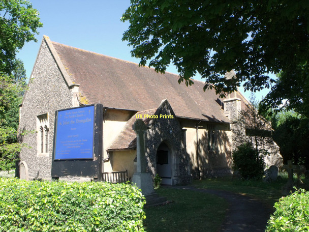 Photo 6"x4" St. John the Evangelist, Bodle Street Green Bodle Street Green c2011
