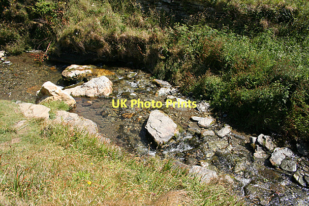 Photo 6"x4" Tintagel: stream in Rocky Valley Trethevy\/SX0789 c2011
